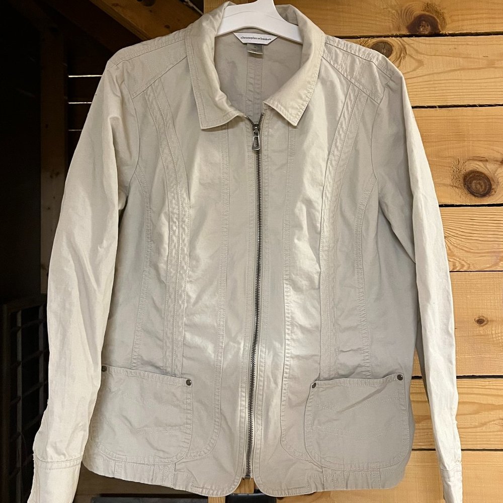 Christopher & Banks Khaki Jacket